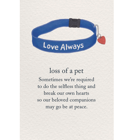 Meaning Of Life-A Cardthartic Experience Loss of a Pet Condolence Greeting Card