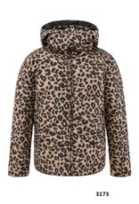 Only Accessories Reversible Coat-Leopard