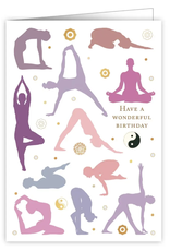 QUIRE Yoga Birthday Card