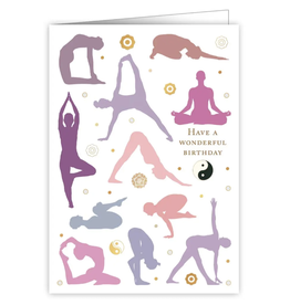 QUIRE Yoga Birthday Card