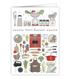 QUIRE Kitchen Happy Birthday Greeting Card