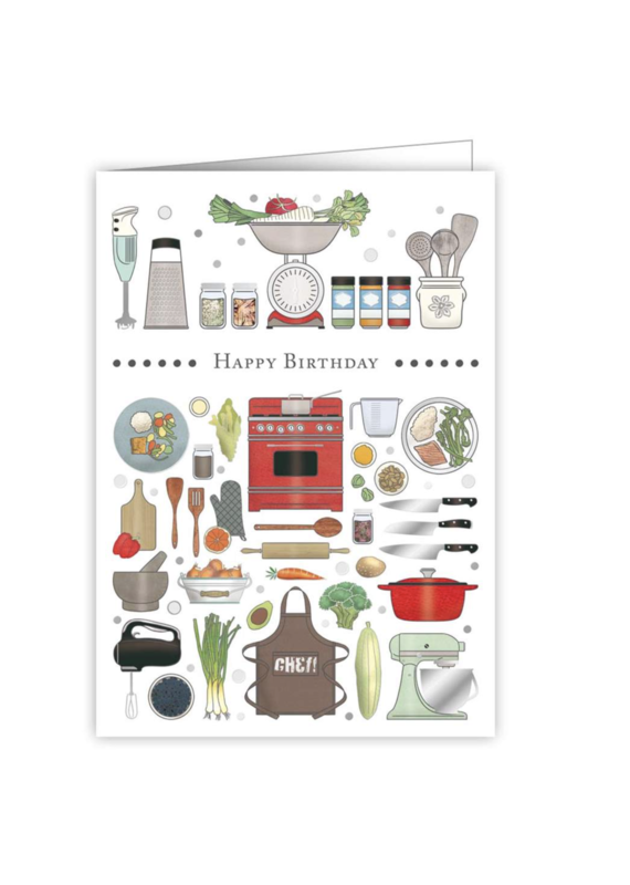 QUIRE Kitchen Happy Birthday Greeting Card