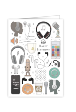 QUIRE Good Vibes Happy Birthday Greeting Card
