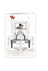 QUIRE Wedding Greeting Card/Old Car