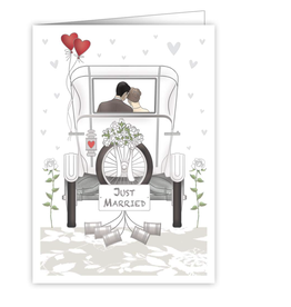 QUIRE Wedding Greeting Card/Old Car