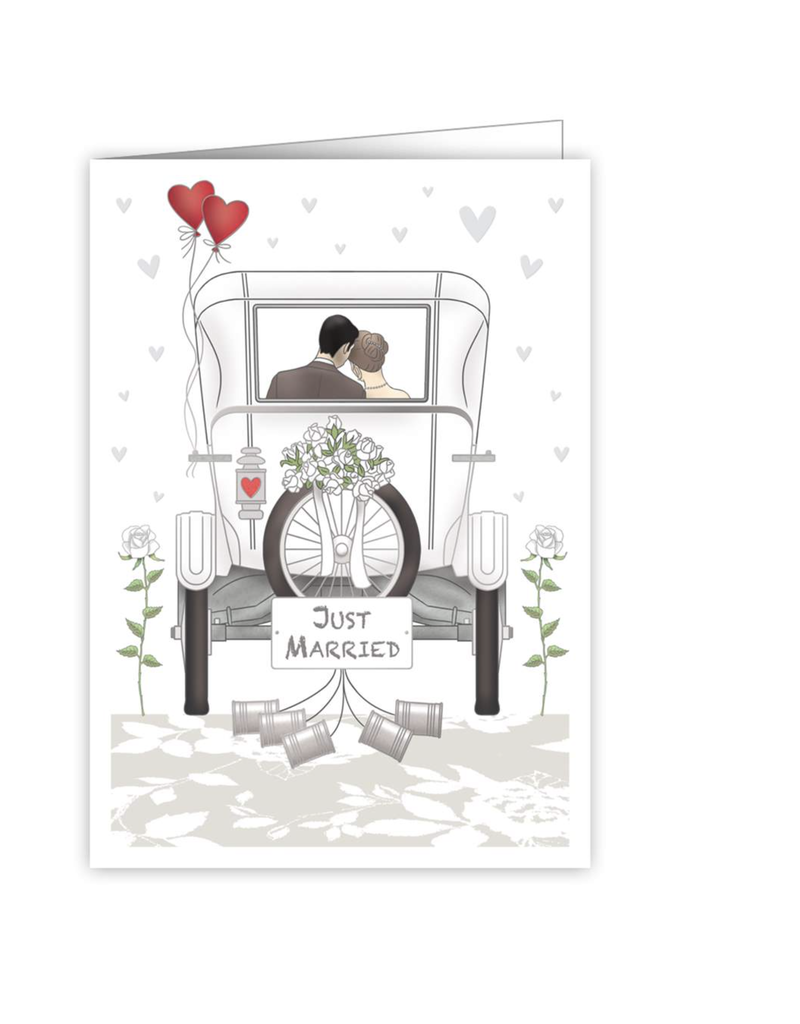 QUIRE Wedding Greeting Card/Old Car