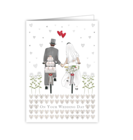 QUIRE Wedding Greeting Card/Bicycles
