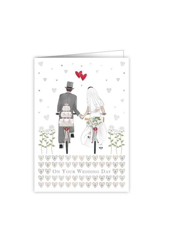 QUIRE Wedding Greeting Card/Bicycles