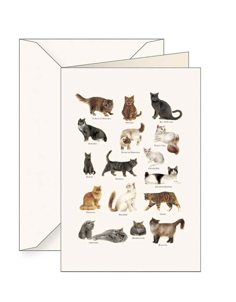 Tassotti Cats Greeting Card