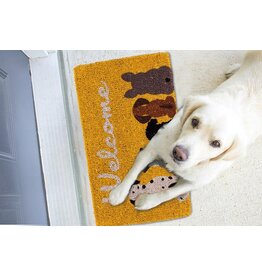 Abbott Dog Welcome Mat-18x30"L