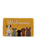 Abbott Dog Welcome Mat-18x30"L
