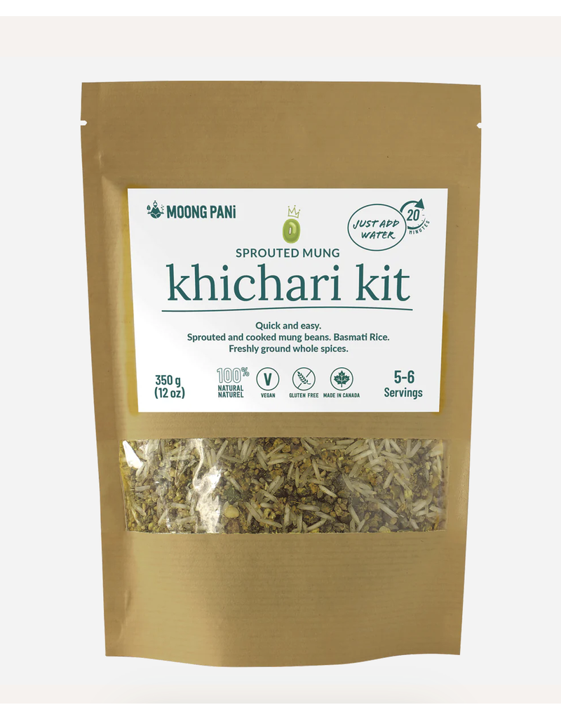 Moong Pani Moong Pani-Sprouted Mung Khichari (Kitchari) Kit: Indian-style Risotto