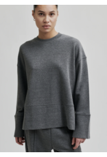 Second Female Abadell Sweat O-Neck-Dark Grey Melange