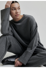 Second Female Abadell Sweat O-Neck-Dark Grey Melange