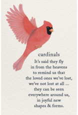 Meaning Of Life-A Cardthartic Experience Cardinals Grief Support Greeting Card