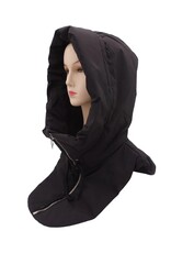 Only Accessories Hooded Neck Warmer- Black