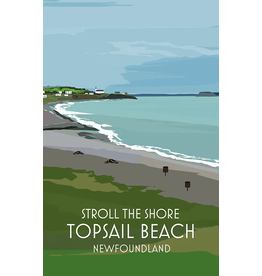 Junk Junk-Stroll The Shore - Topsail Beach 12x18