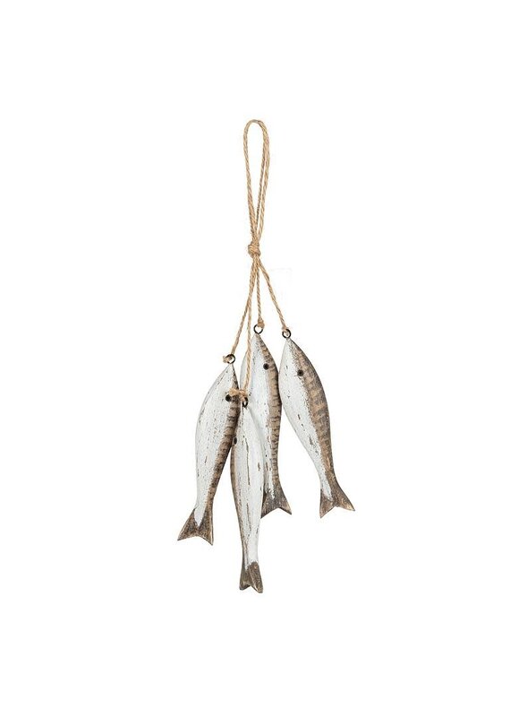 Abbott Catch of 4 Fish-9"H