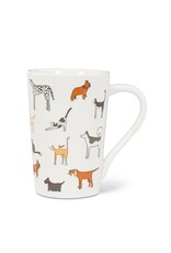Abbott Dog & Cat Mug-4.5"H(14oz)