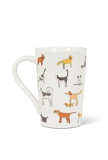 Abbott Dog & Cat Mug-4.5"H(14oz)