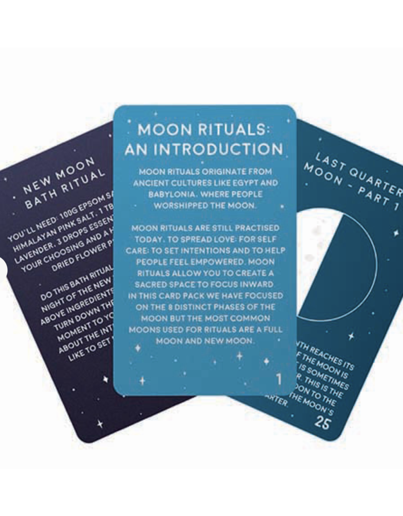 Gift Republic Moon Ritual Cards