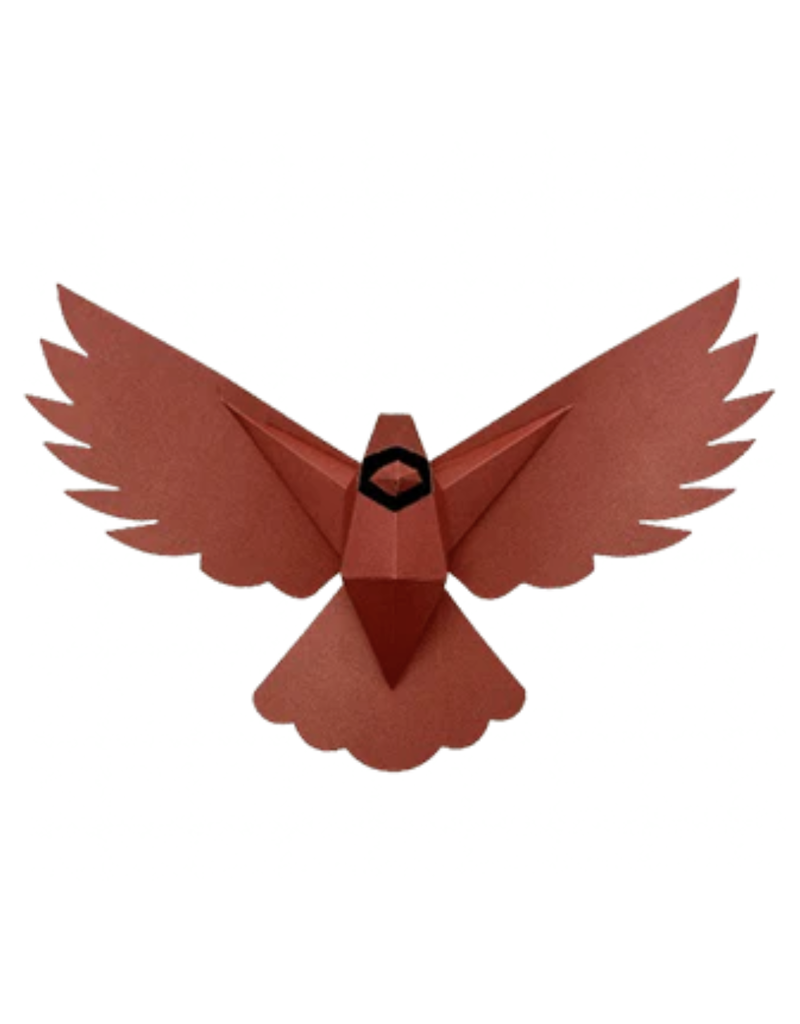 Poly Paper Craft Cardinal 3D Puzzle