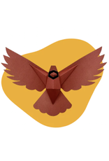 Poly Paper Craft Cardinal 3D Puzzle
