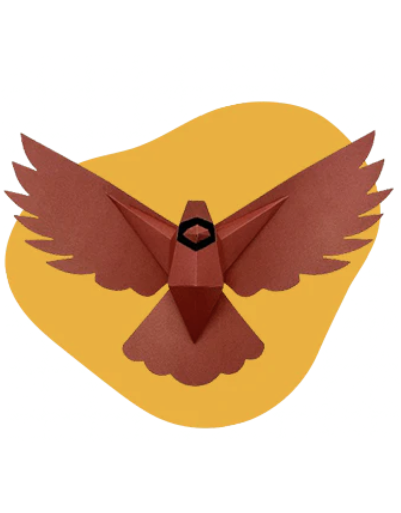 Poly Paper Craft Cardinal 3D Puzzle