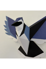 Poly Paper Craft Blue Jay 3D Puzzle