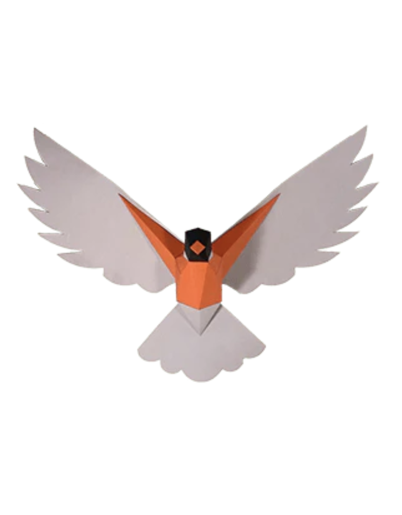 Poly Paper Craft Robin 3D Puzzle