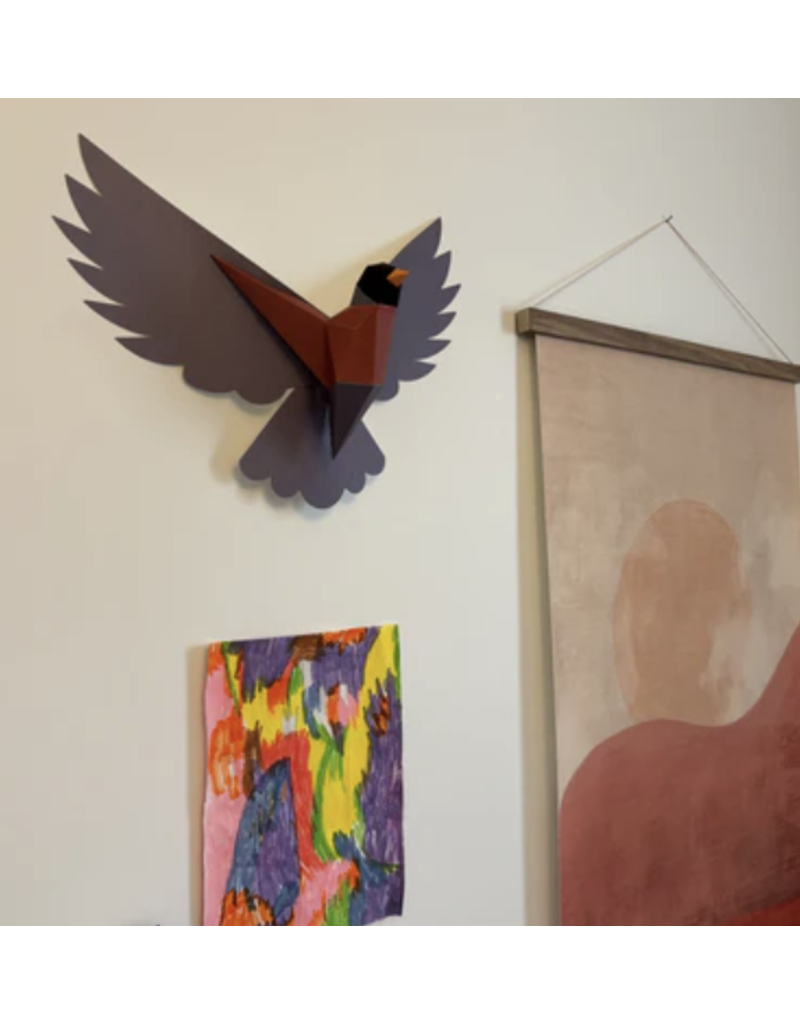 Poly Paper Craft Robin 3D Puzzle