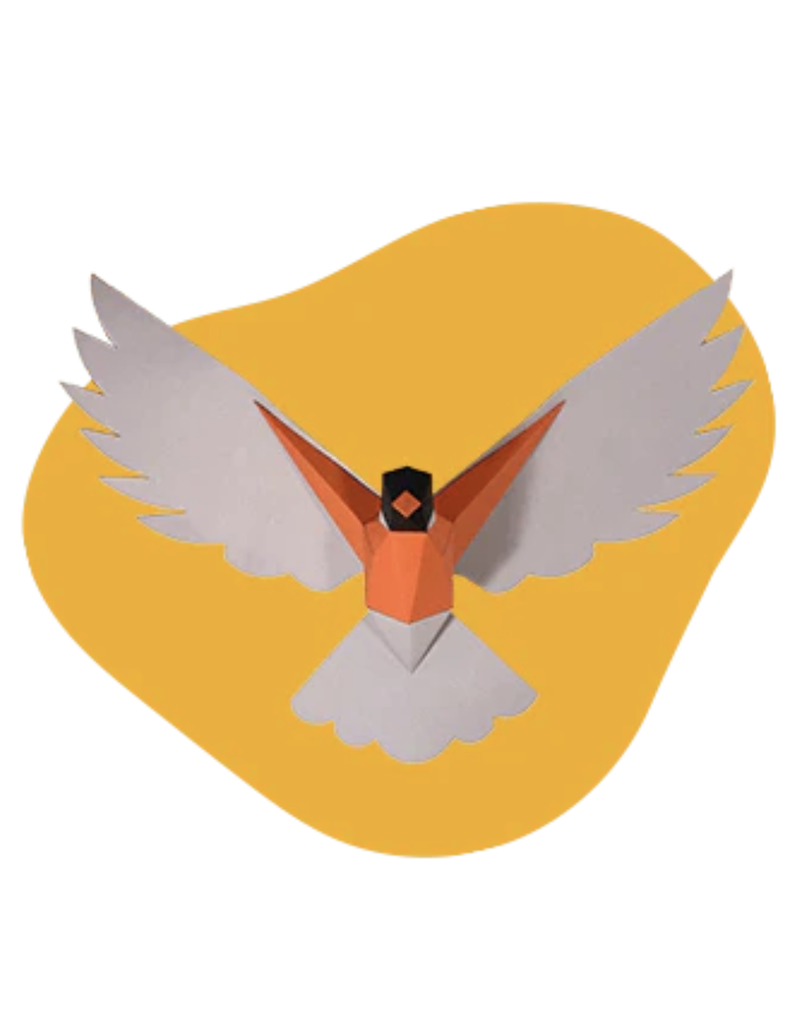 Poly Paper Craft Robin 3D Puzzle