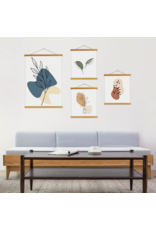 Sunauto Magnetic Poster Hanger-Teak-14"