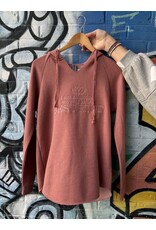 Twisted Sisters boutik Affirmation Hoodie-i am allowing myself  to be BEST KIND-Rose