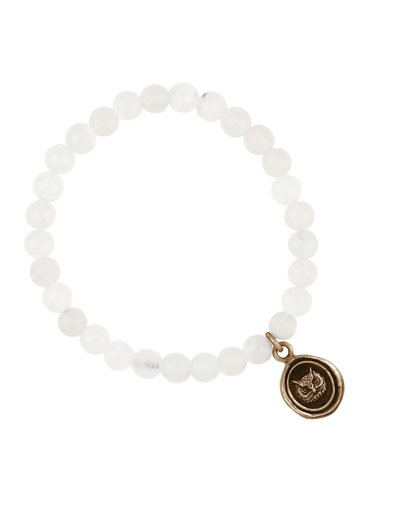 Pyrrha Pyrrha-Witty Appreciation Talisman Stretch Stone Bracelet
