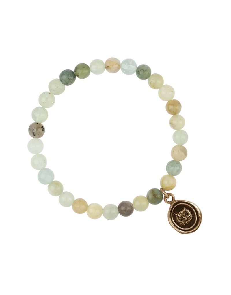 Pyrrha Pyrrha-Witty Appreciation Talisman Stretch Stone Bracelet