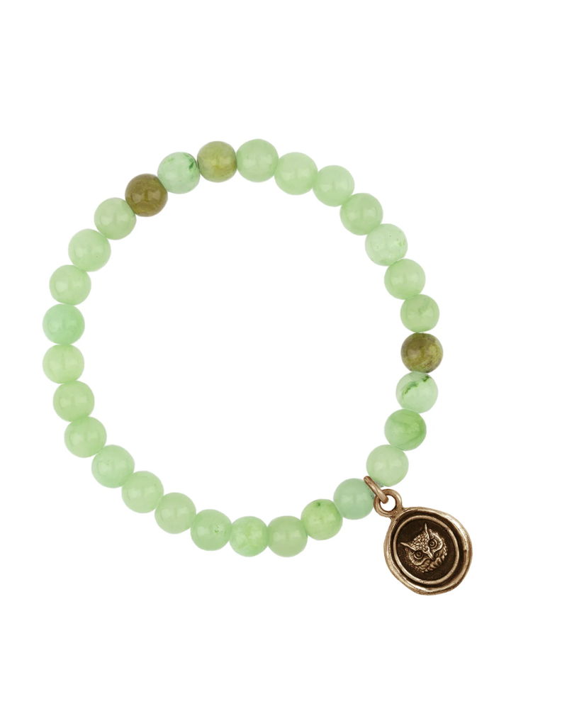 Pyrrha Pyrrha-Witty Appreciation Talisman Stretch Stone Bracelet