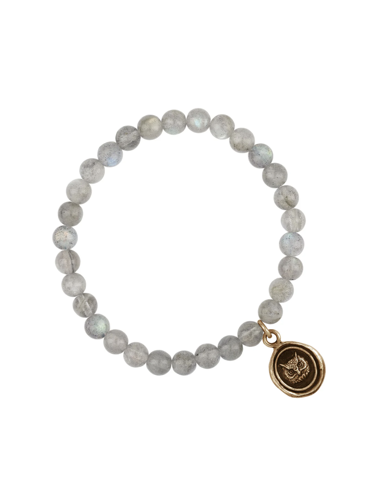 Pyrrha Pyrrha-Witty Appreciation Talisman Stretch Stone Bracelet