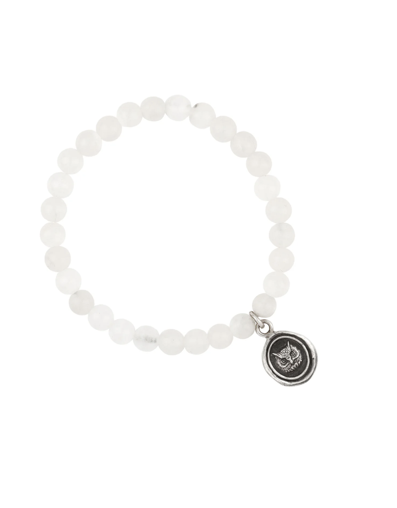 Pyrrha Pyrrha-Witty Appreciation Talisman Stretch Stone Bracelet