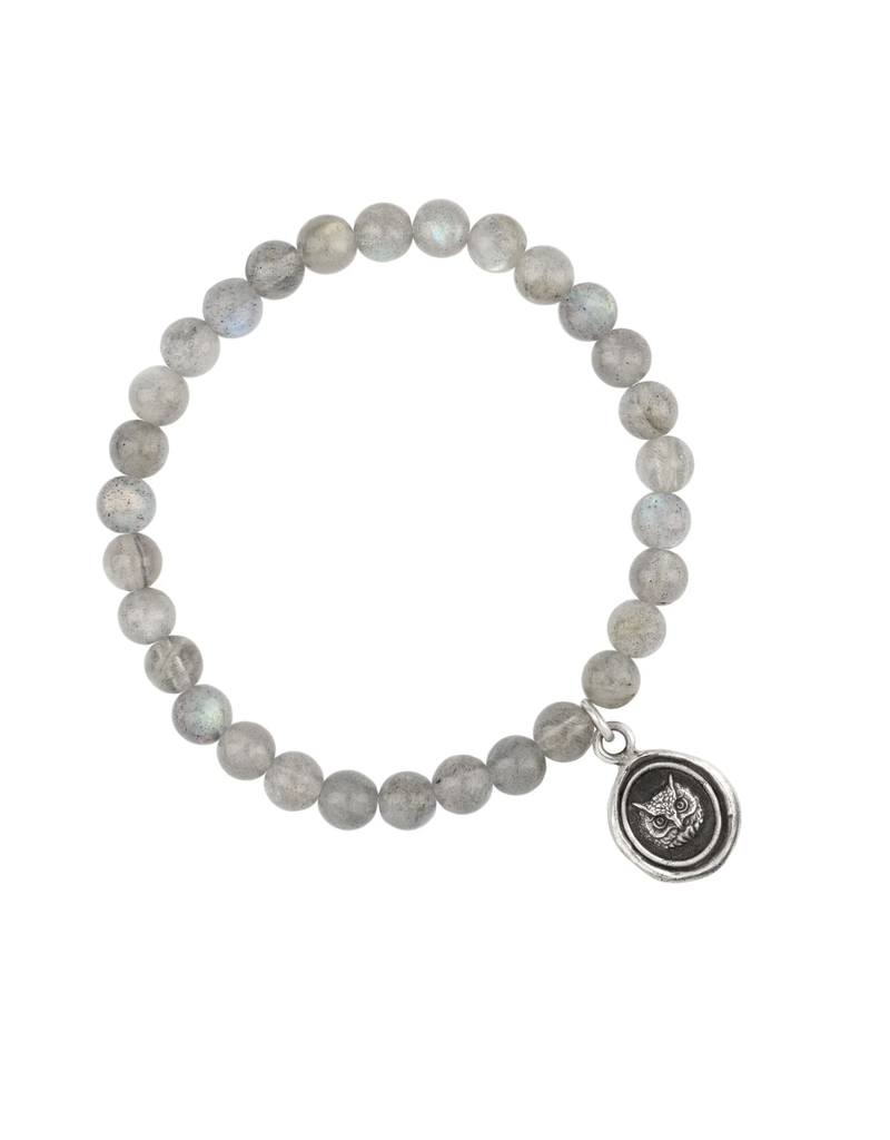 Pyrrha Pyrrha-Witty Appreciation Talisman Stretch Stone Bracelet