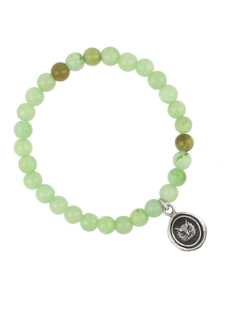 Pyrrha Pyrrha-Witty Appreciation Talisman Stretch Stone Bracelet