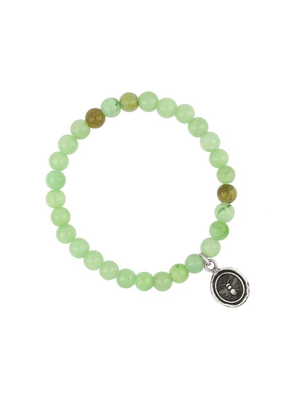 Pyrrha Pyrrha-Motivated Appreciation Talisman Stretch Stone Bracelet