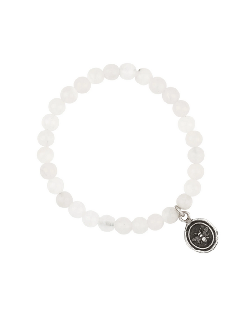 Pyrrha Pyrrha-Motivated Appreciation Talisman Stretch Stone Bracelet