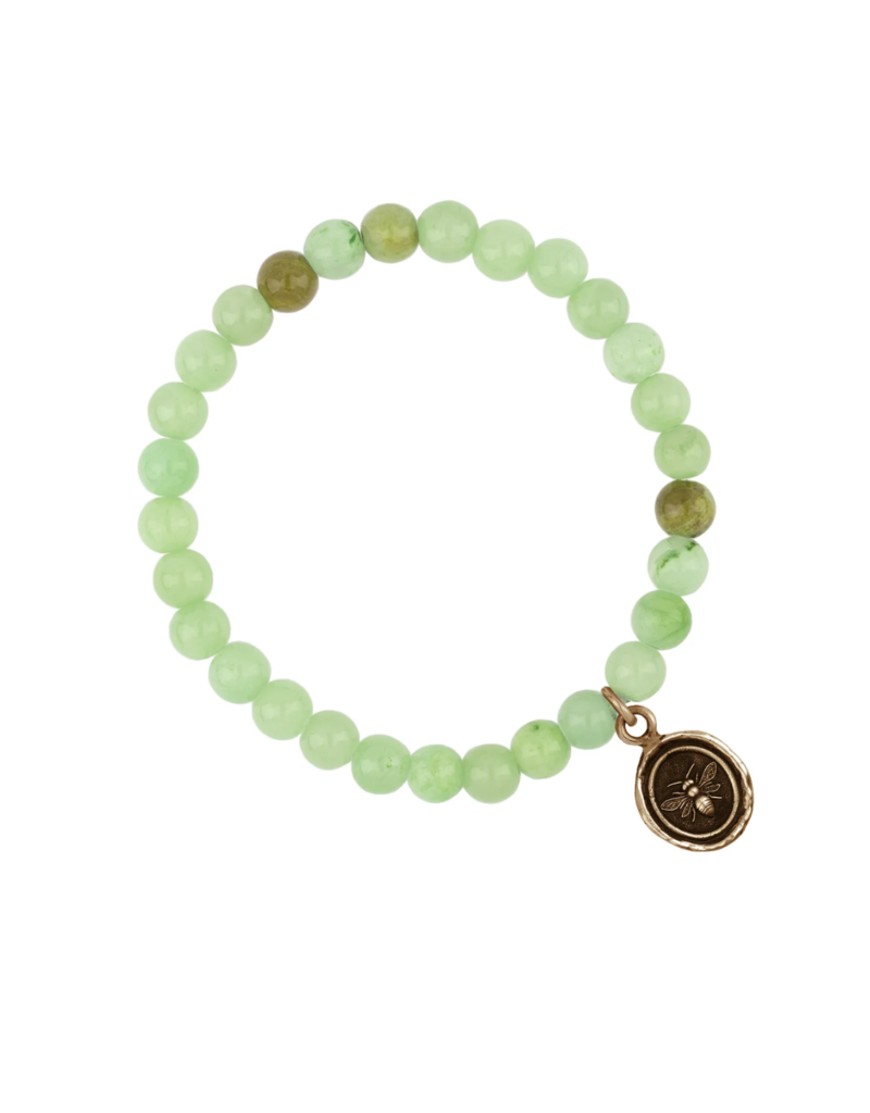 Pyrrha Pyrrha-Motivated Appreciation Talisman Stretch Stone Bracelet