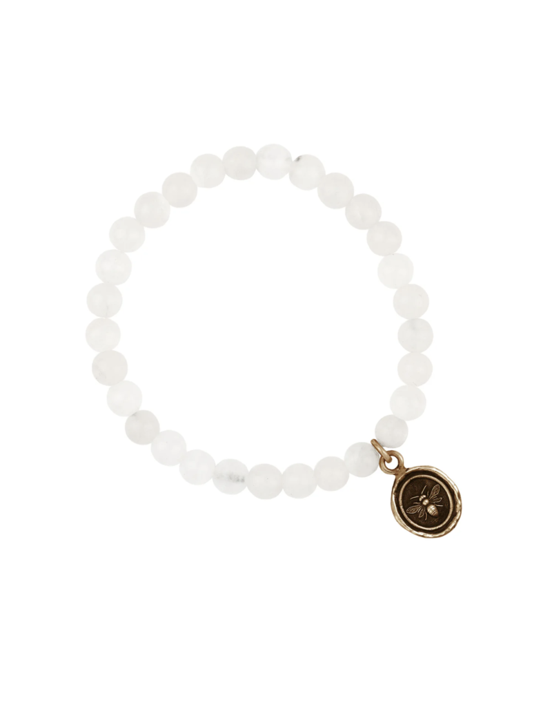 Pyrrha Pyrrha-Motivated Appreciation Talisman Stretch Stone Bracelet