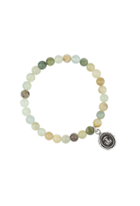 Pyrrha Pyrrha-Earthy Appreciation Talisman Stretch Stone Bracelet