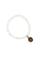Pyrrha Pyrrha-Earthy Appreciation Talisman Stretch Stone Bracelet