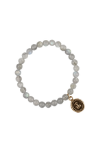 Pyrrha Pyrrha-Earthy Appreciation Talisman Stretch Stone Bracelet