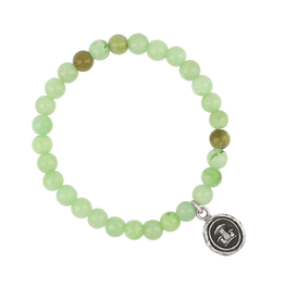 Pyrrha Pyrrha-Earthy Appreciation Talisman Stretch Stone Bracelet