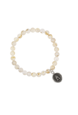 Pyrrha Pyrrha-Grateful Appreciation Talisman Stretch Stone Bracelet